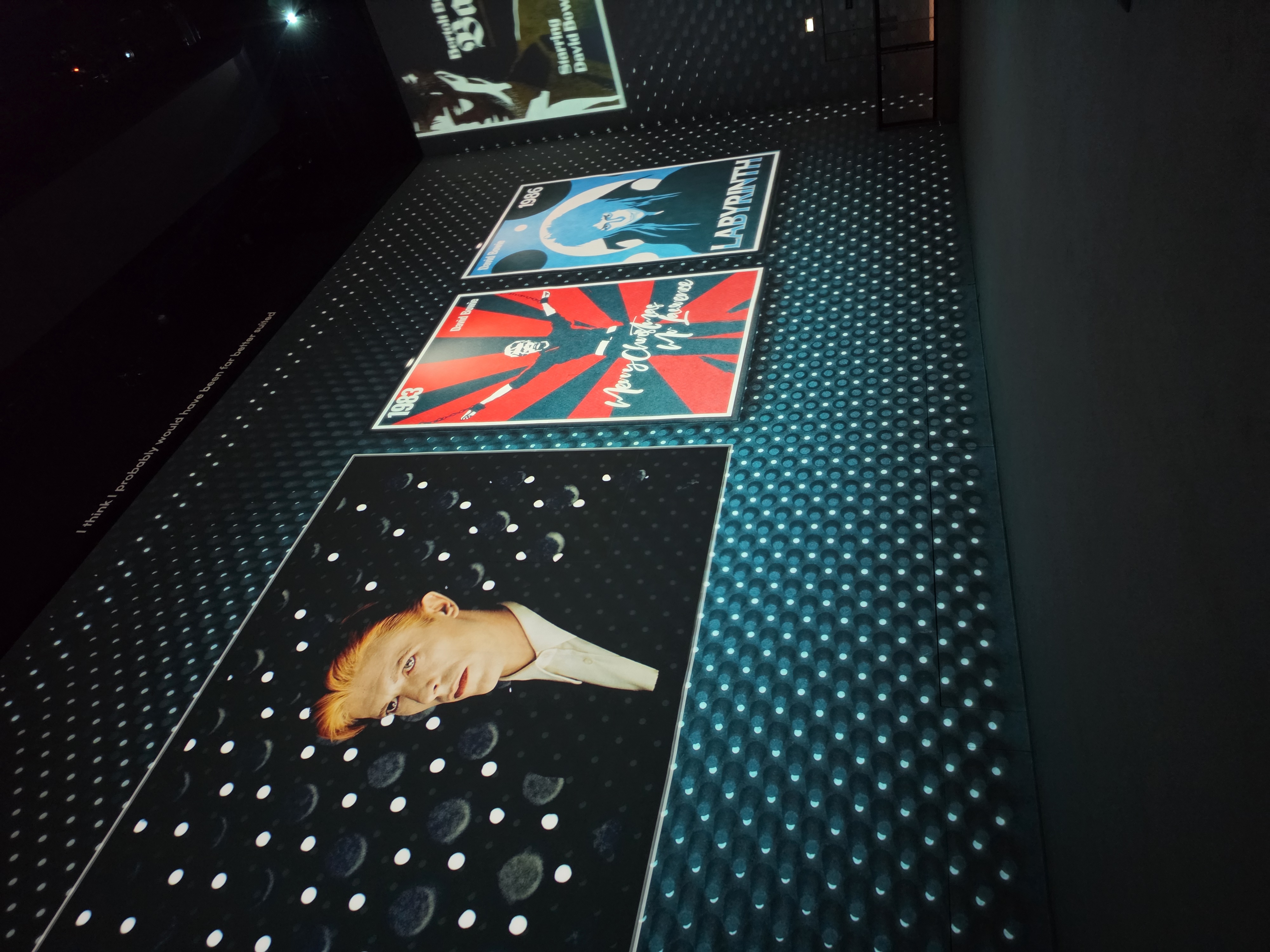 Wall of film posters
